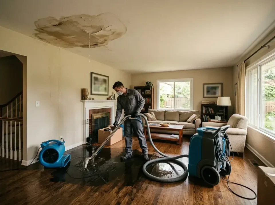 attic-pipe-burst-ceiling-drip-008 — frequently asked questions, Water Damage Restoration & Carpet Care in Milton, FL